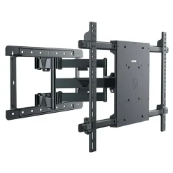 Hagor BrackIT XXL HD II - Befestigungskit - full-motion - für Flachbildschirm - Schwarz