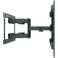 Hagor BrackIT XXL HD II - Befestigungskit - full-motion - für Flachbildschirm - Schwarz