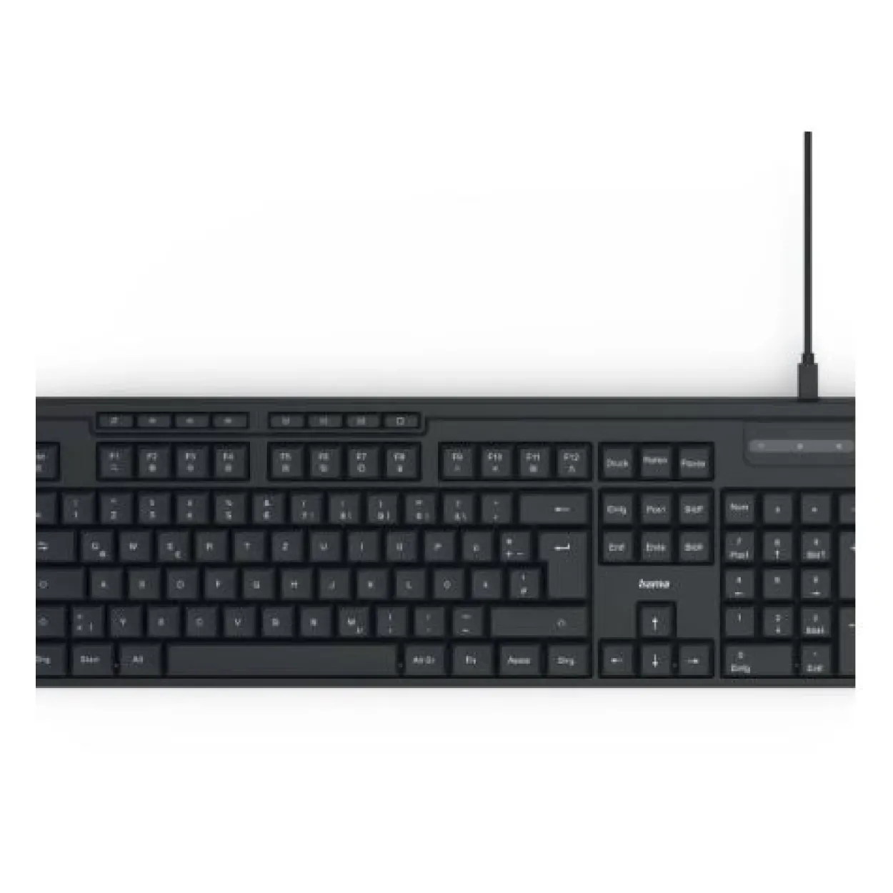 hama CK-200 Tastatur kabelgebunden schwarz