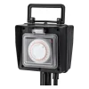 hama 2-fach Gartensteckdose 2,0 m schwarz