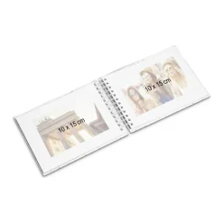 hama Fotoalbum Fine Art neutral 24,0 x 17,0 cm, 50 weiße Seiten