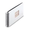 hama Fotoalbum Fine Art neutral 24,0 x 17,0 cm, 50 schwarze Seiten Weiß