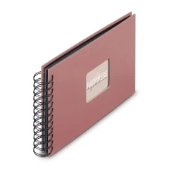 hama Fotoalbum Fine Art neutral 24,0 x 17,0 cm, 50 schwarze Seiten Terra