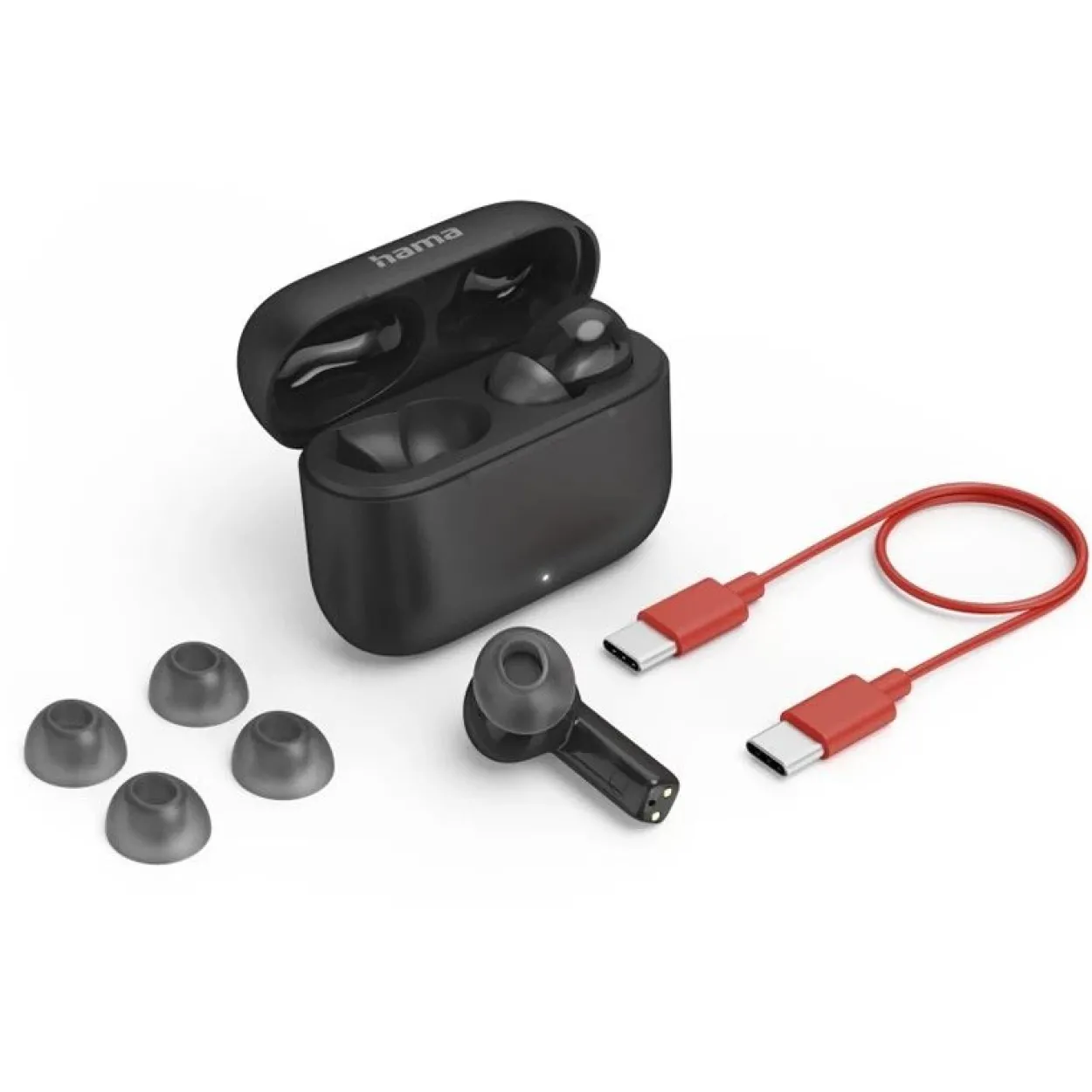 hama Passion Clear II In-Ear-Kopfhörer schwarz