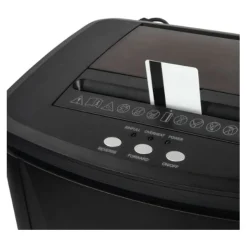 hama Premium AutoM120 Aktenvernichter mit Partikelschnitt P-4, 4 x 20 mm, bis 120 Blatt, schwarz