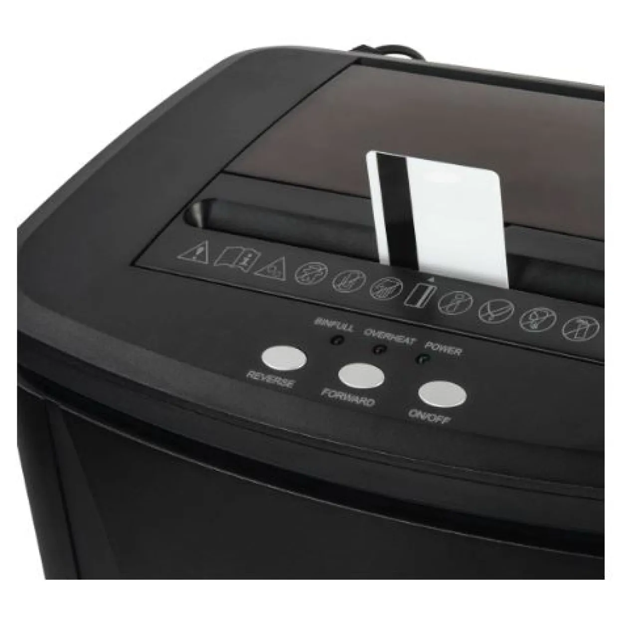 hama Premium AutoM120 Aktenvernichter mit Partikelschnitt P-4, 4 x 20 mm, bis 120 Blatt, schwarz