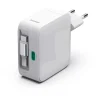 HAMA Schnellladegerät GaN ausziehbares Ladekabel PD 65W weiß