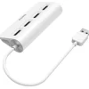 hama USB-Hub 4-fach weiß