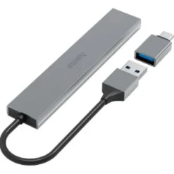 Hama USB-Hub 4-Ports USB 3.2 Gen1 5 Gbit/s