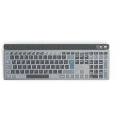 hama WK-750 Tastatur kabellos grau