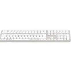 hama WK-550 Tastatur kabellos weiß