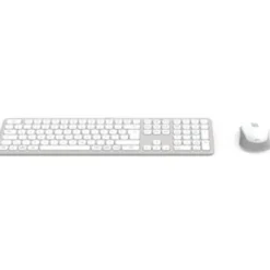 hama WK-550 Tastatur-Maus-Set kabellos weiß