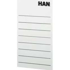 HAN 8 Beschriftungsetiketten weiß