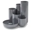 HAN Schreibtisch-Organizer CAMPUS dunkelgrau Polystyrol 5 Fächer 13,1 x 15,4 x 13,7 cm