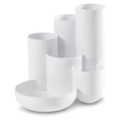 HAN Schreibtisch-Organizer CAMPUS weiß Polystyrol 5 Fächer 13,1 x 15,4 x 13,7 cm