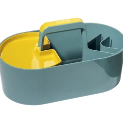 HAN Schreibtisch-Organizer Toolbox Loft blau Kunststoff 4 Fächer 34,0 x 18,7 x 18,8 cm