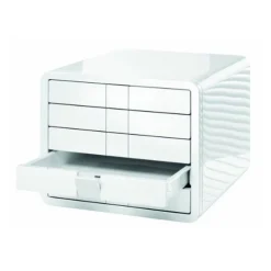 HAN Schubladenbox iBox weiß 1551-12, DIN C4 mit 5 Schubladen