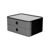 HAN Schubladenbox Smart Box ALLISON granite grey 1120-19, DIN A5 mit 2 Schubladen