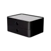 HAN Schubladenbox Smart Box ALLISON schwarz 1120-13, DIN A5 mit 2 Schubladen