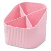 HAN Stiftehalter X-LOOP pastellrosa Kunststoff 4 Fächer 11,1 x 11,1 x 10,5 cm