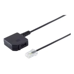Helos S-Impuls Adapter RJ45-8P4C Stecker/TAE Universalbuchse