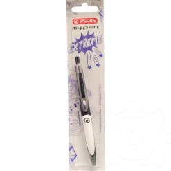 herlitz Druckkugelschreiber my.pen, schwarz/weiß