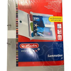 herlitz Sammelbox easy orga to go, DIN A4, weiß transparent