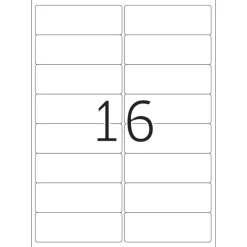 Herma 4267 Adressetiketten 9.91x3.38 cm (100 Blatt (1600 Etiketten))