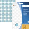 Herma 2213 blau rund Vielzwecketiketten 0.8x0.8 cm (32 Blatt (5632 Etiketten))