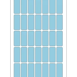 Herma 2353 blau Vielzwecketiketten 1.2x3 cm (32 Blatt (1120 Etiketten))