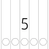 Herma 5134 blickdicht gruen Ordneretiketten 3.8x29.7 cm (20 Blatt (100 Etiketten))