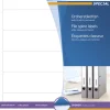 Herma 5090 blickdicht Ordneretiketten 19.2x3.8 cm (25 Blatt (175 Etiketten))