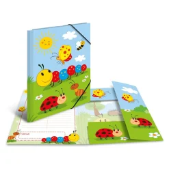 Herma Eckspannermappe "Frieda & Friends", Karton, DIN A4