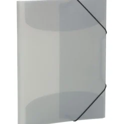 HERMA Eckspannermappe, PP, DIN A3, grau-transluzent