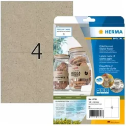 HERMA Etiketten Silphie A4 20 Blatt 105x148