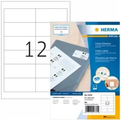 HERMA 960 Etiketten weiß 97,0 x 42,3 mm