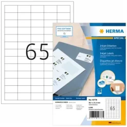 HERMA 5.200 Etiketten weiß 38,1 x 21,2 mm