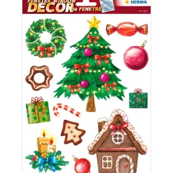 Herma Fensterbilder Weihnachten Kindermotive 25St.