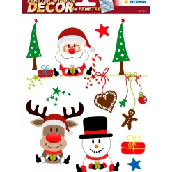 Herma Fensterbilder Weihnachten Kindermotive 25St.