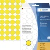 Herma 2251 gelb rund Vielzwecketiketten 1.9x1.9 cm (32 Blatt (1280 Etiketten))