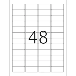 Herma 4366 gelb Universal-Etiketten 4.57x2.12 cm (20 Blatt (960 Etiketten))