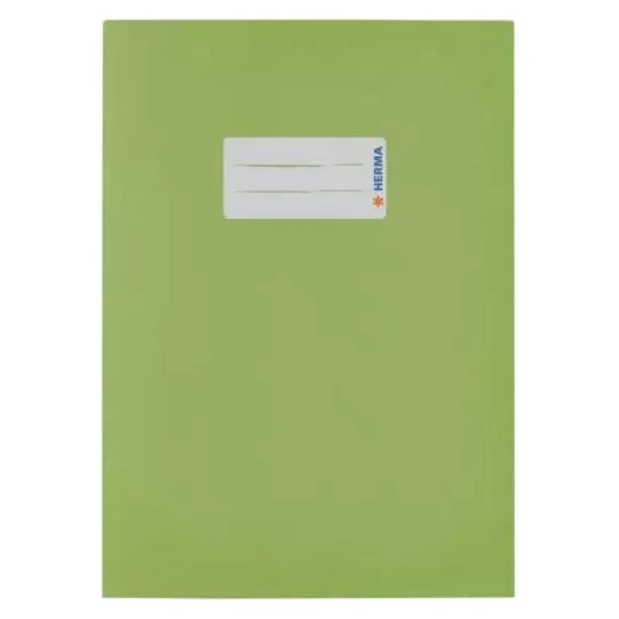 HERMA Heftumschlag glatt grasgrün Papier DIN A5