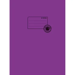 HERMA Heftumschlag glatt violett Papier DIN A4