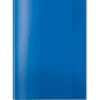 HERMA Heftumschlag transparent blau Kunststoff DIN A4