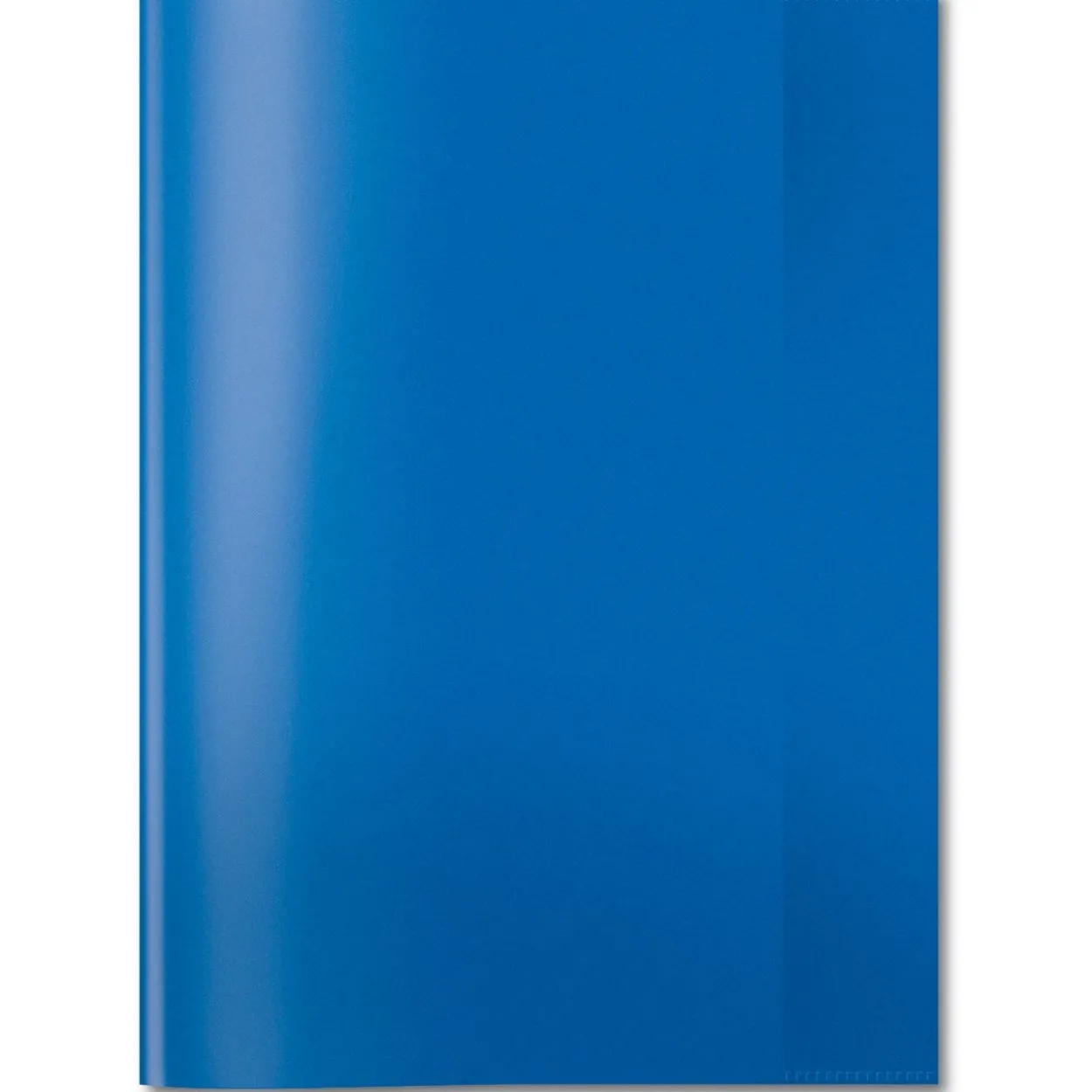 HERMA Heftumschlag transparent blau Kunststoff DIN A4