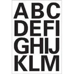 HERMA 30 Klebebuchstaben 4167 Buchstaben A-Z 25,0 x 25,0 mm