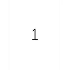 Herma 4230 Korrektur-Etiketten 21.0x29.7 cm (25 Blatt (25 Etiketten))