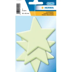 Herma Leuchtsticker Sterne