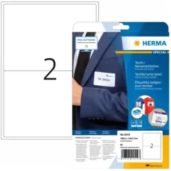 HERMA Namens-Etiketten SPECIAL, 199,6 x 143,5 mm, weiß