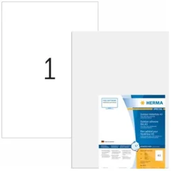 HERMA Outdoor Folien-Etiketten SPECIAL, 420 x 297 mm, weiß